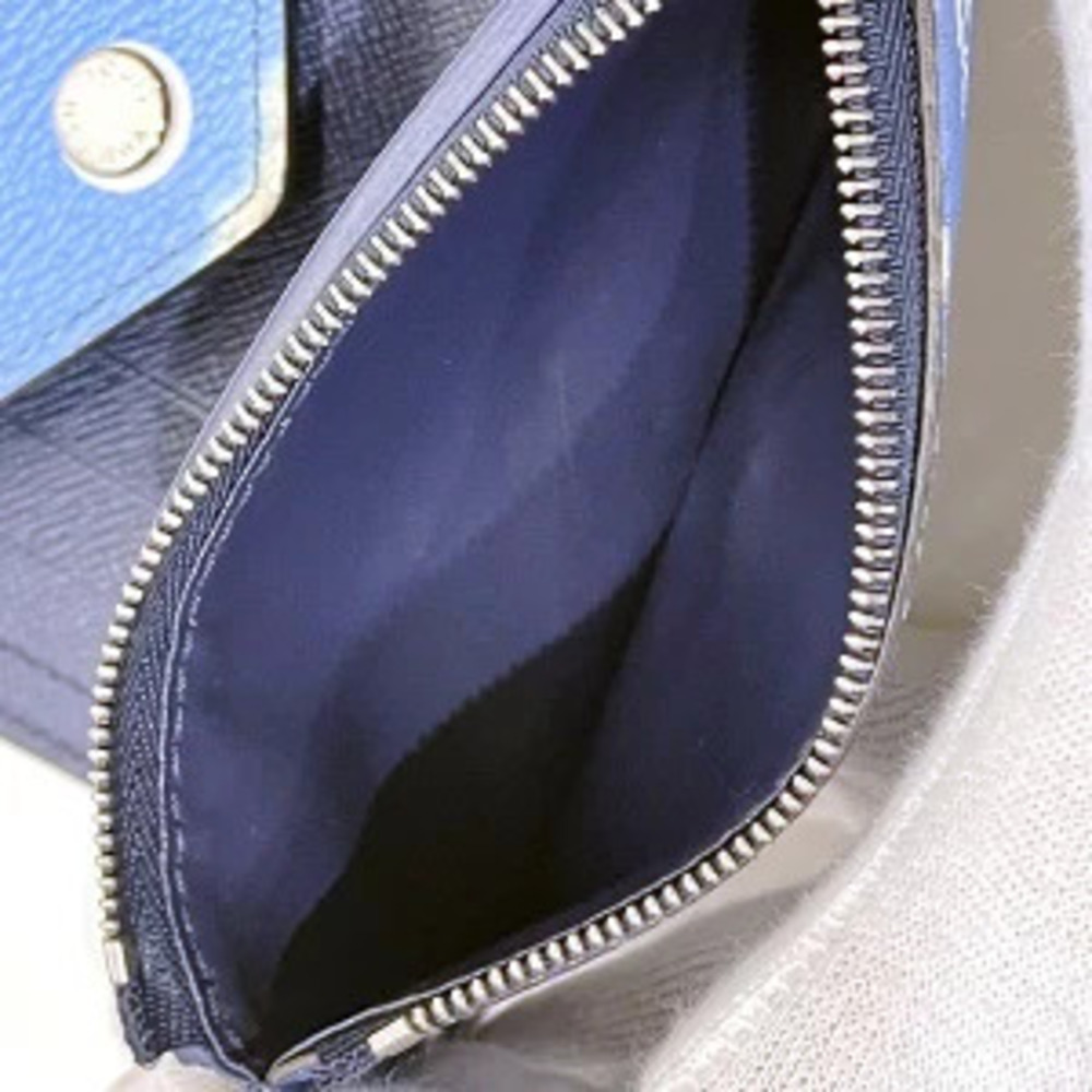 Louis Vuitton Monogram Portefeuille Victorine Blue Tri fold Wallet - Picture 6 of 9